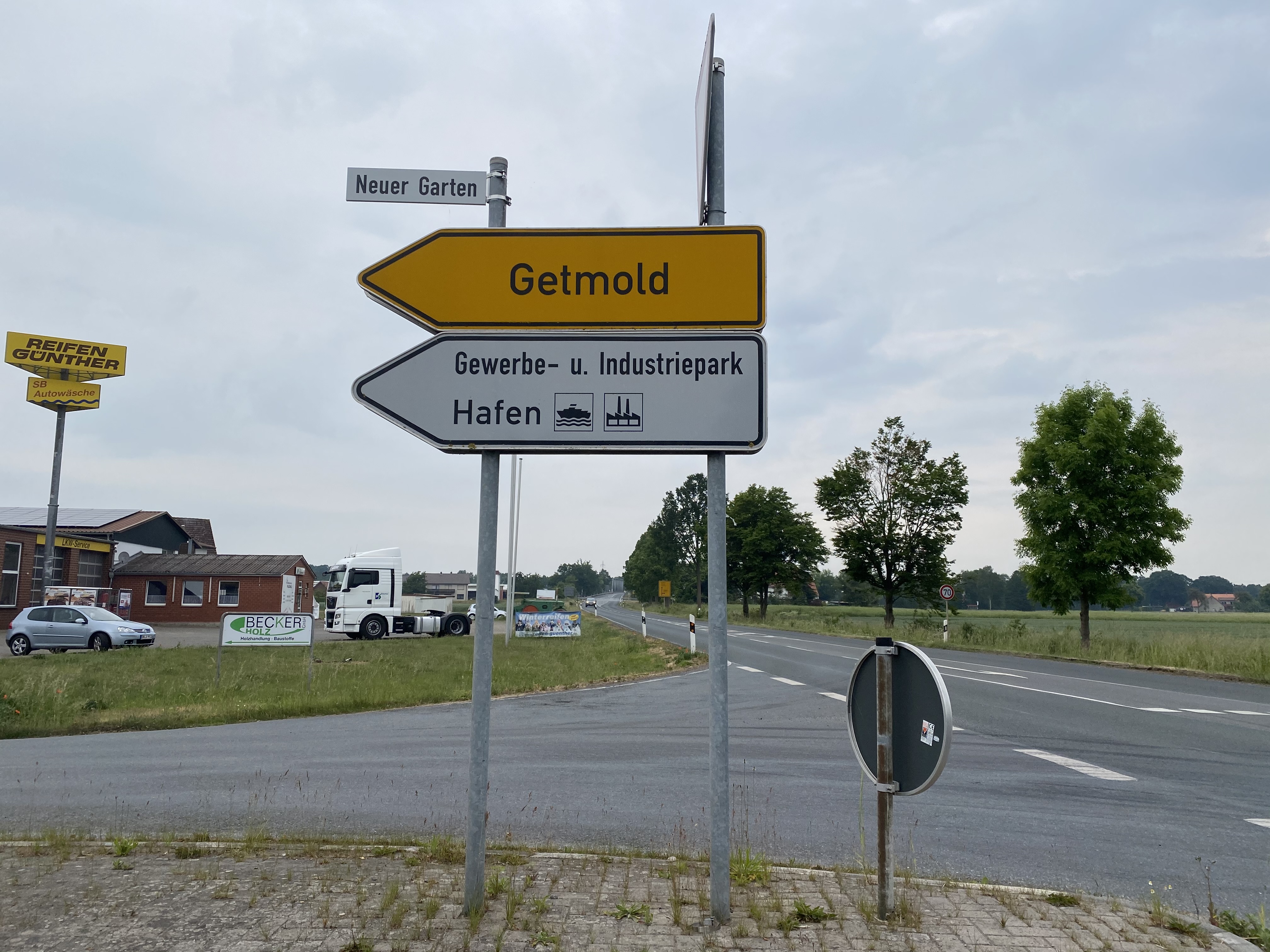 Entwicklung des Gewerbestandortes Preußisch Oldendorf / Ausweisung von ausreichend Gewerbeflächen