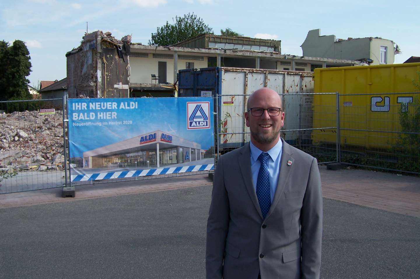 Neuer Einkaufsmarkt entsteht
